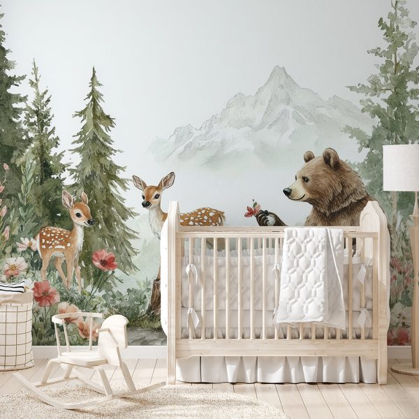 Foto murale Miqtë e Pyllit