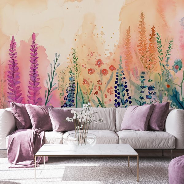 Foto murale Livadh me lule të harlisura