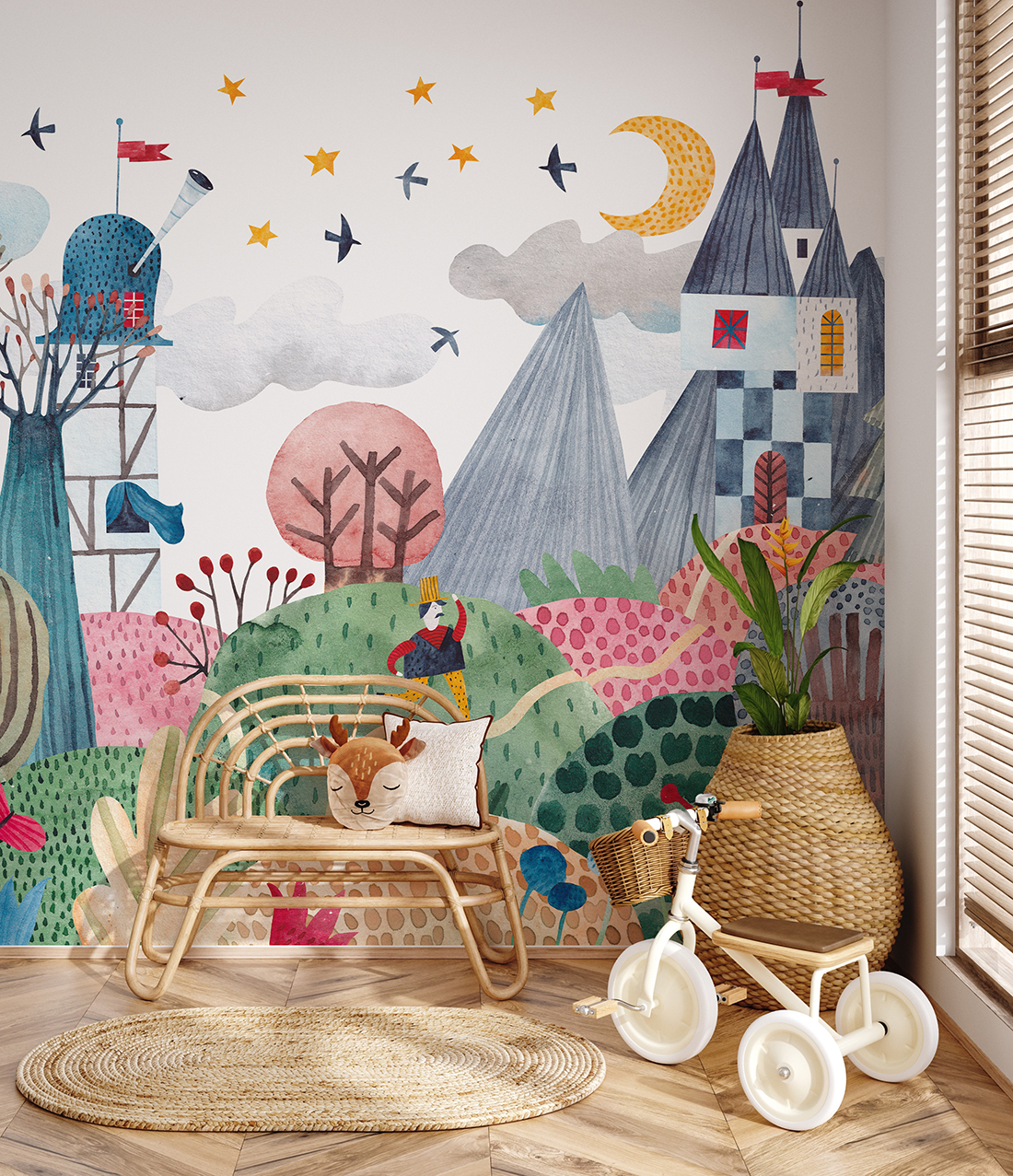 Foto murale Tokë e Magjepsur