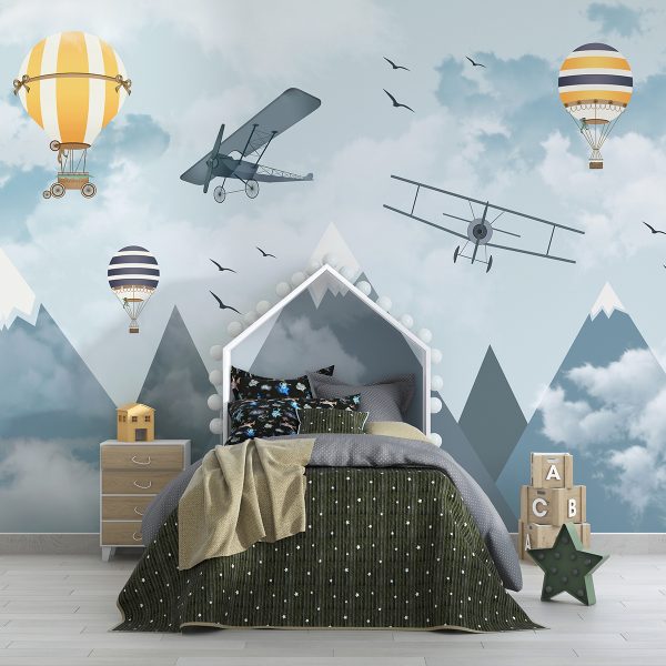 Foto murale Aventurë në qiell