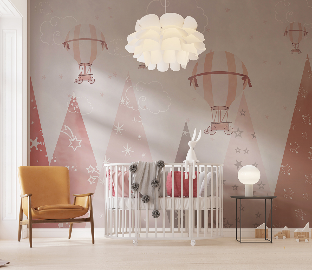 Foto murale Balona në Malet Rozë