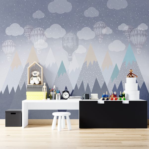 Foto murale Balona midis maleve