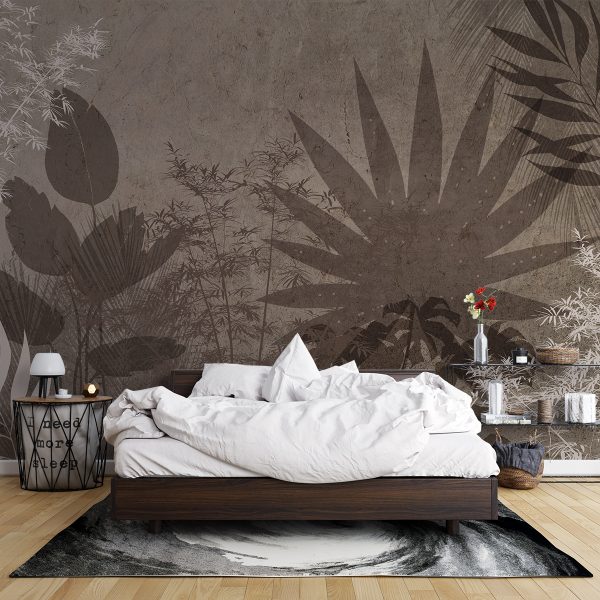 Foto murale Fan me gjethe