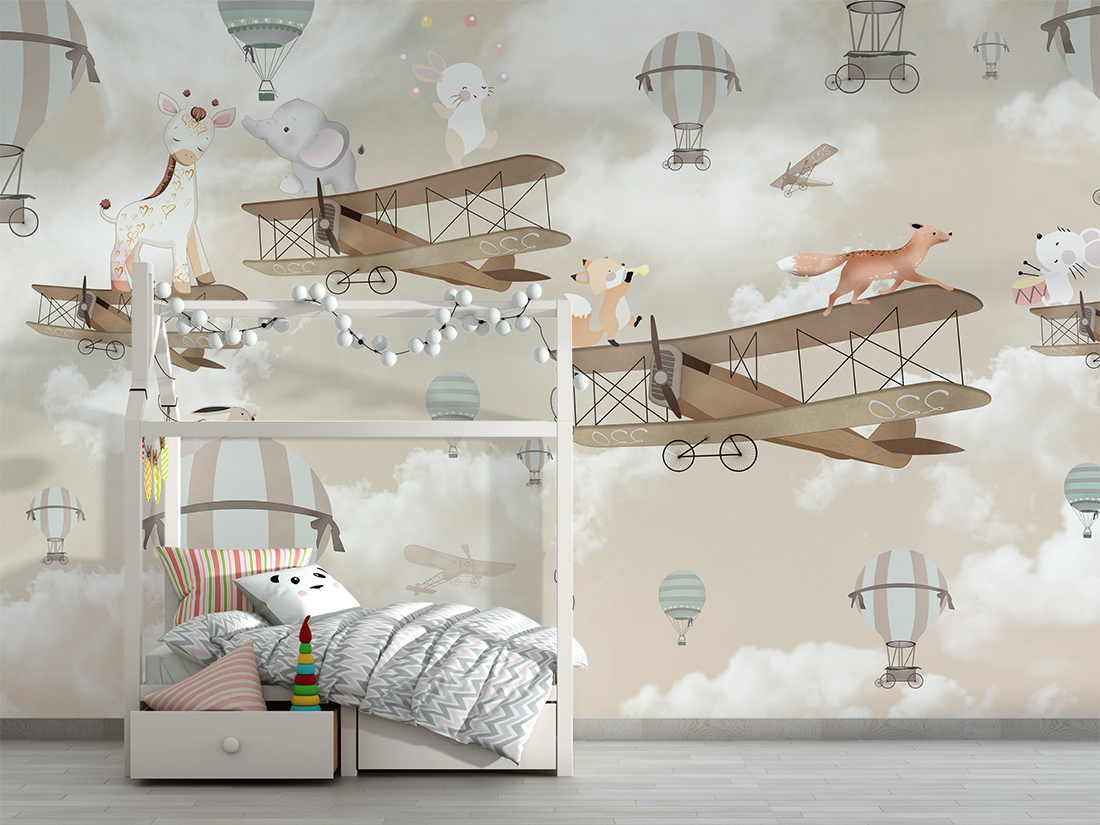 Foto murale Argëtim në Retë