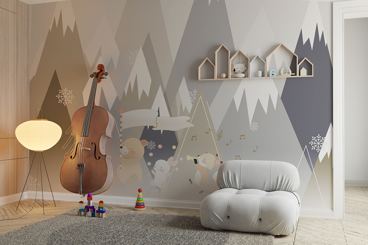 Foto murale Udhëtim Muzikor