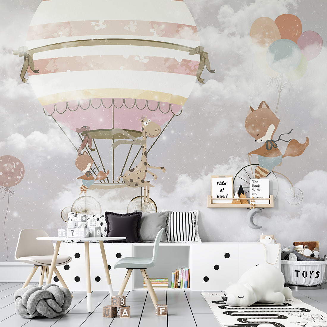 Foto murale Baloni niset për një udhëtim