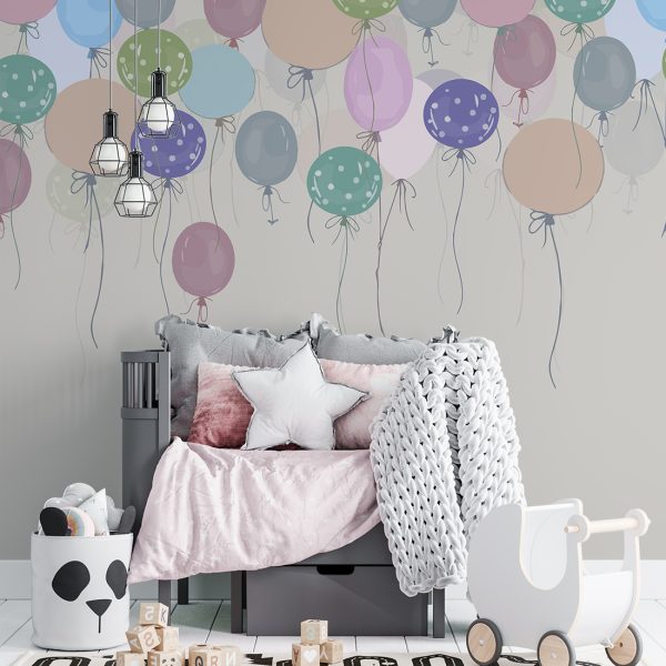 Foto murale Balona shumëngjyrëshe