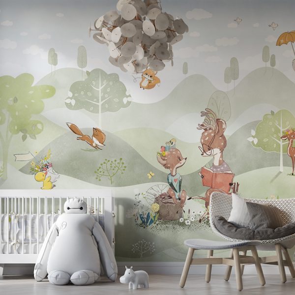 Foto murale Leximi i lepurit