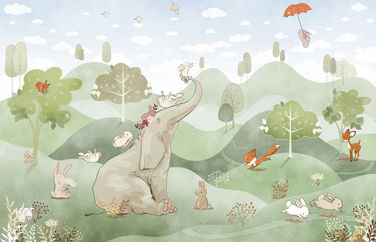 Foto murale Delfinët e Fjetur - Figura 30