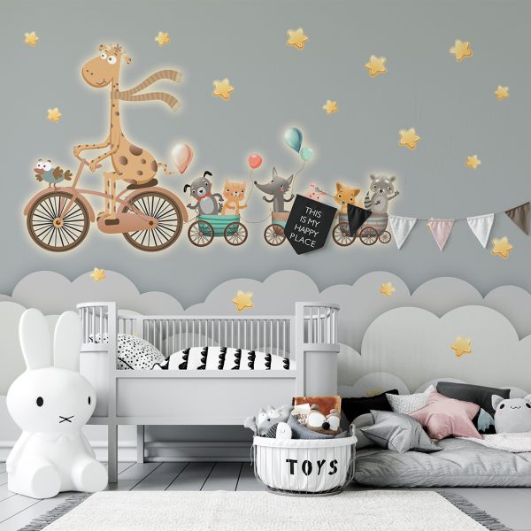 Foto murale Udhëtim në Retë