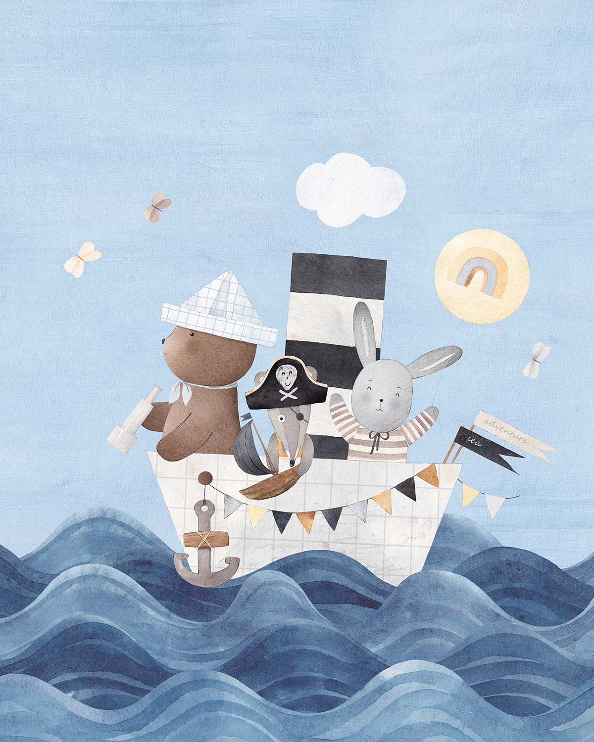 Foto murale Delfinët e Fjetur - Figura 41