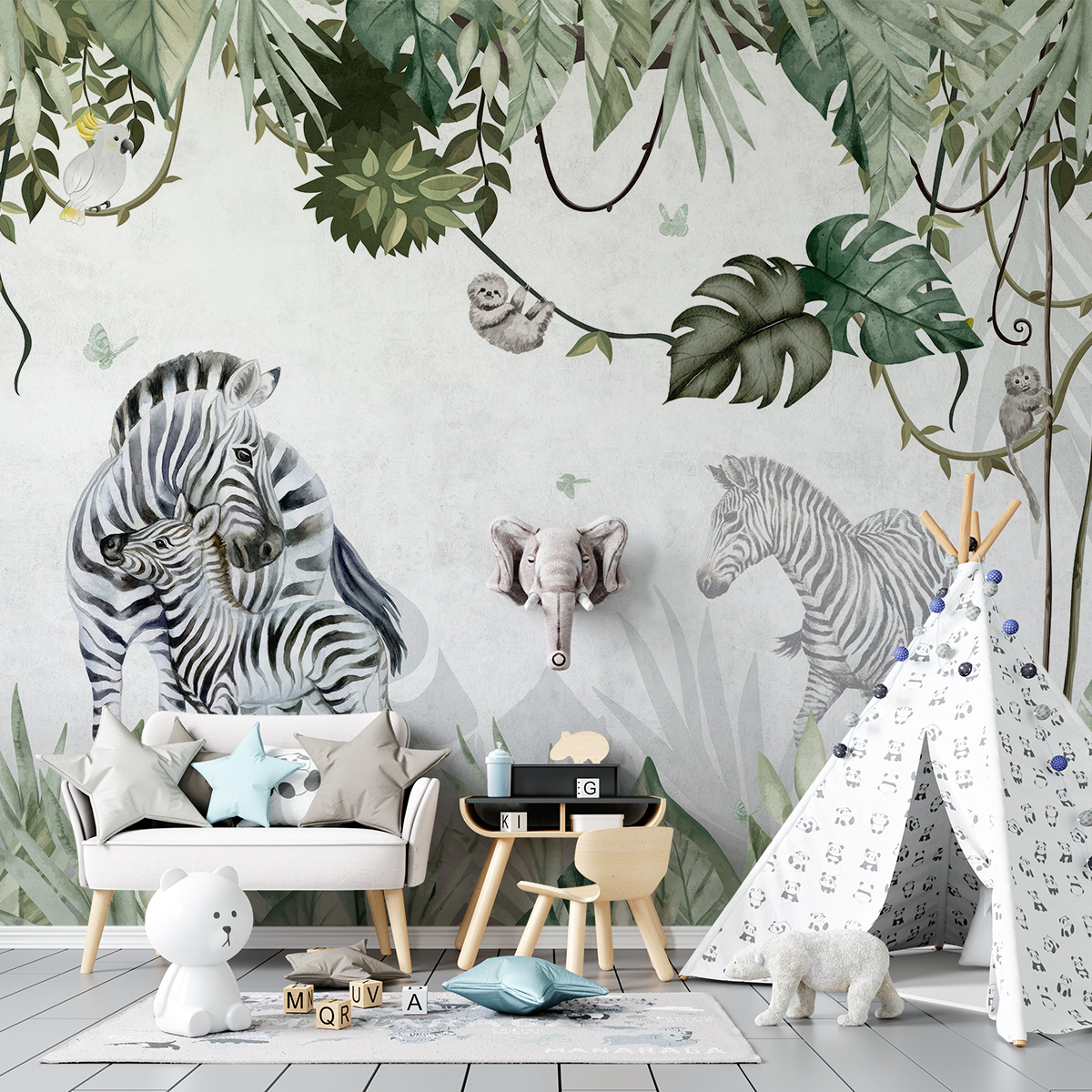 Foto murale Delfinët e Fjetur - Figura 104