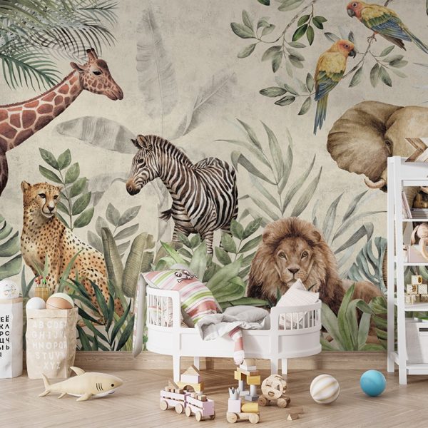 Foto murale Kafshë ekzotike