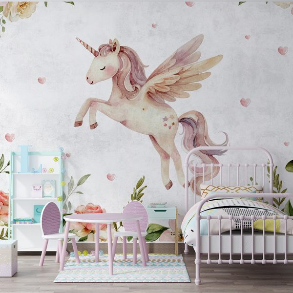 Foto murale Njëbrirësh përrallore