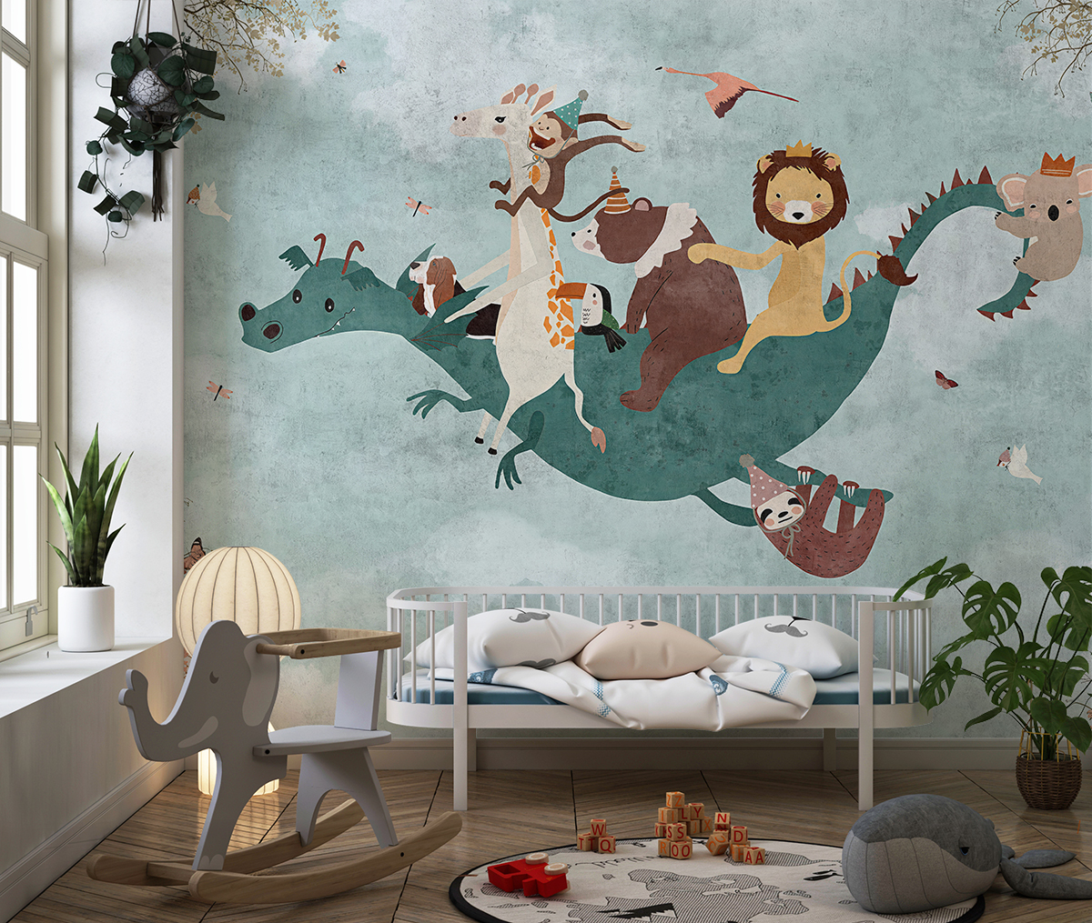 Foto murale Delfinët e Fjetur - Figura 118