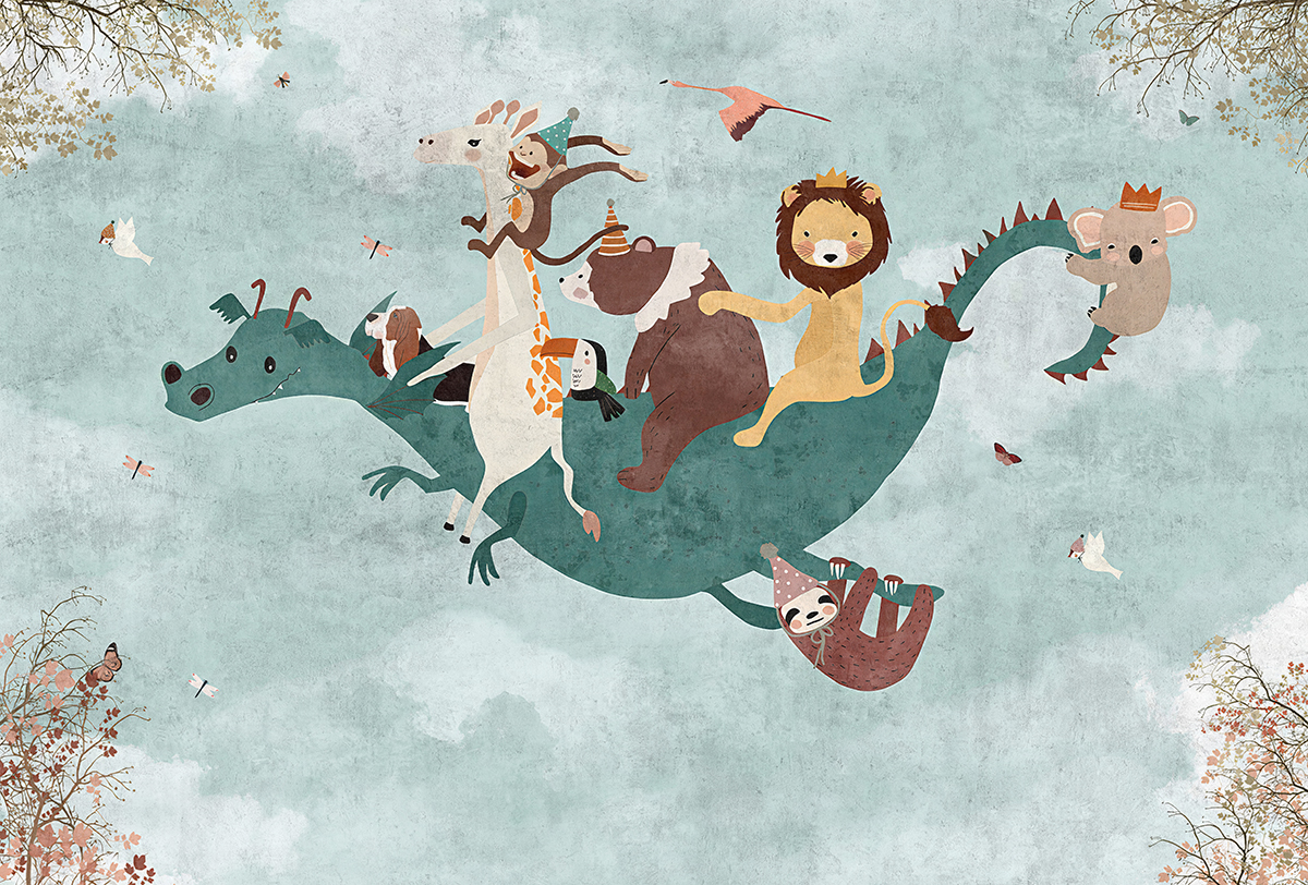 Foto murale Delfinët e Fjetur - Figura 59