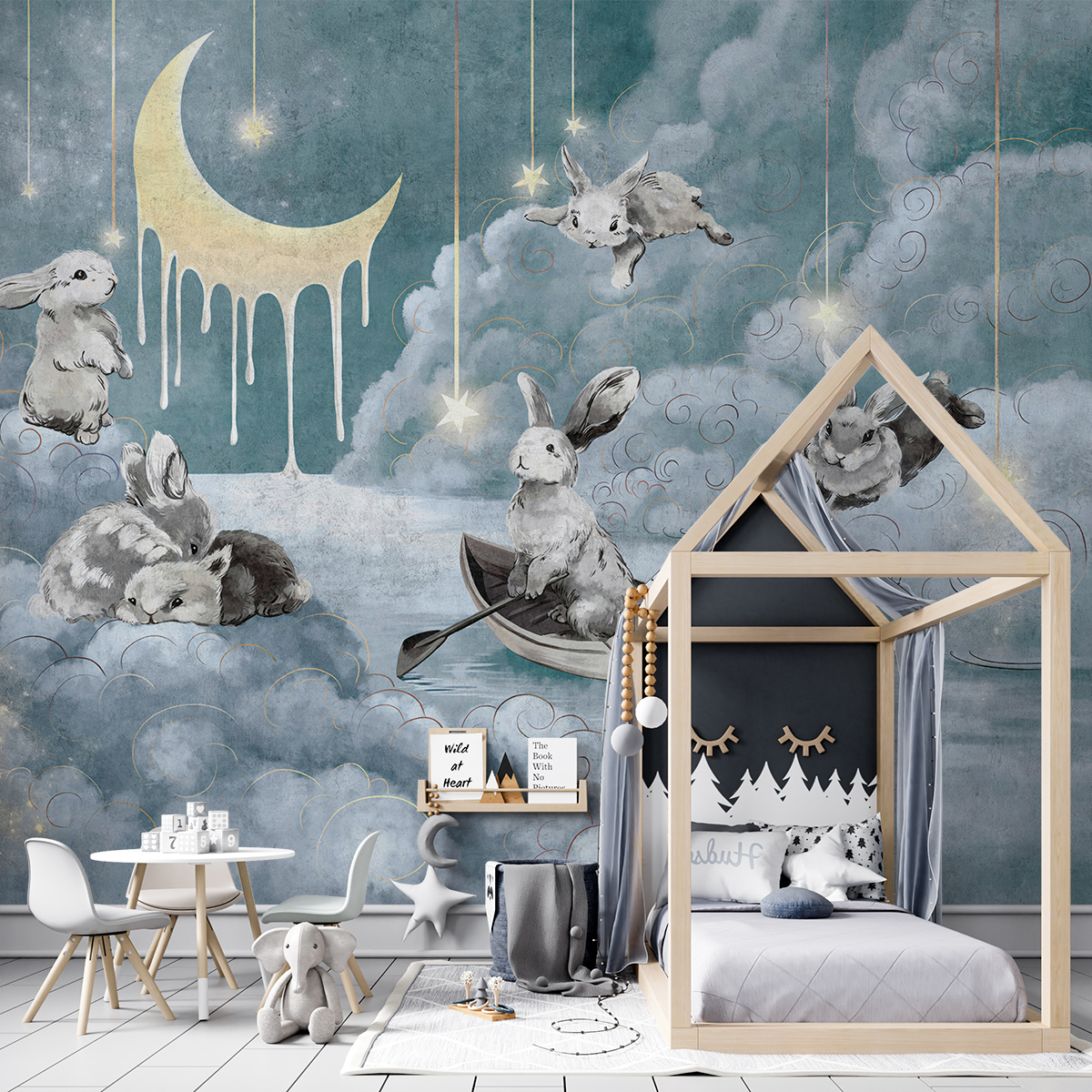 Foto murale Delfinët e Fjetur - Figura 120