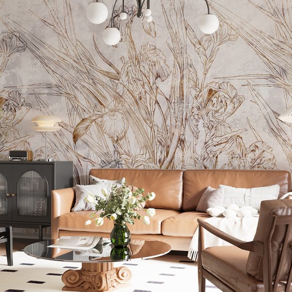 Foto murale Skicë e Luleve