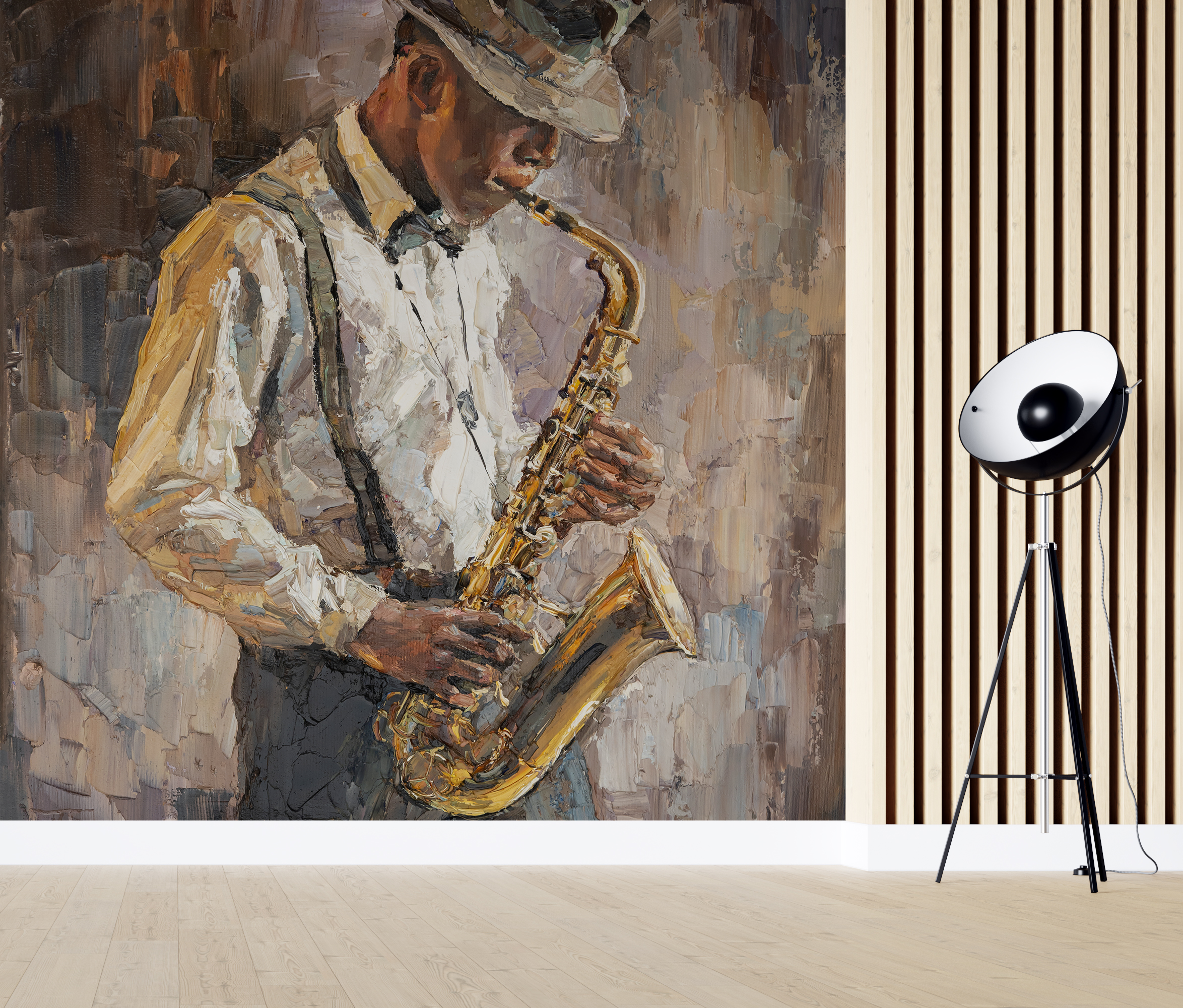 Foto murale Saksofonist