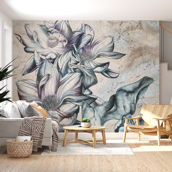 Foto murale Lule e Madhe Blu