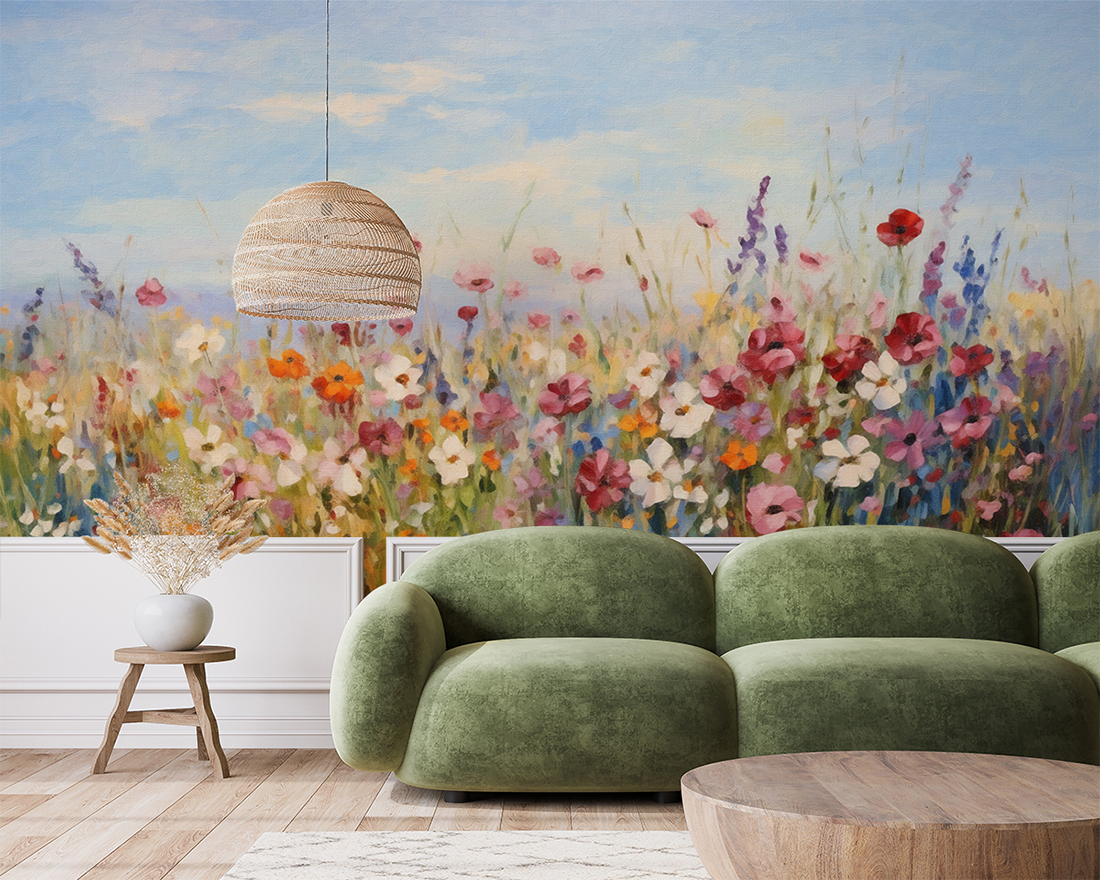 Foto murale Lule të egra