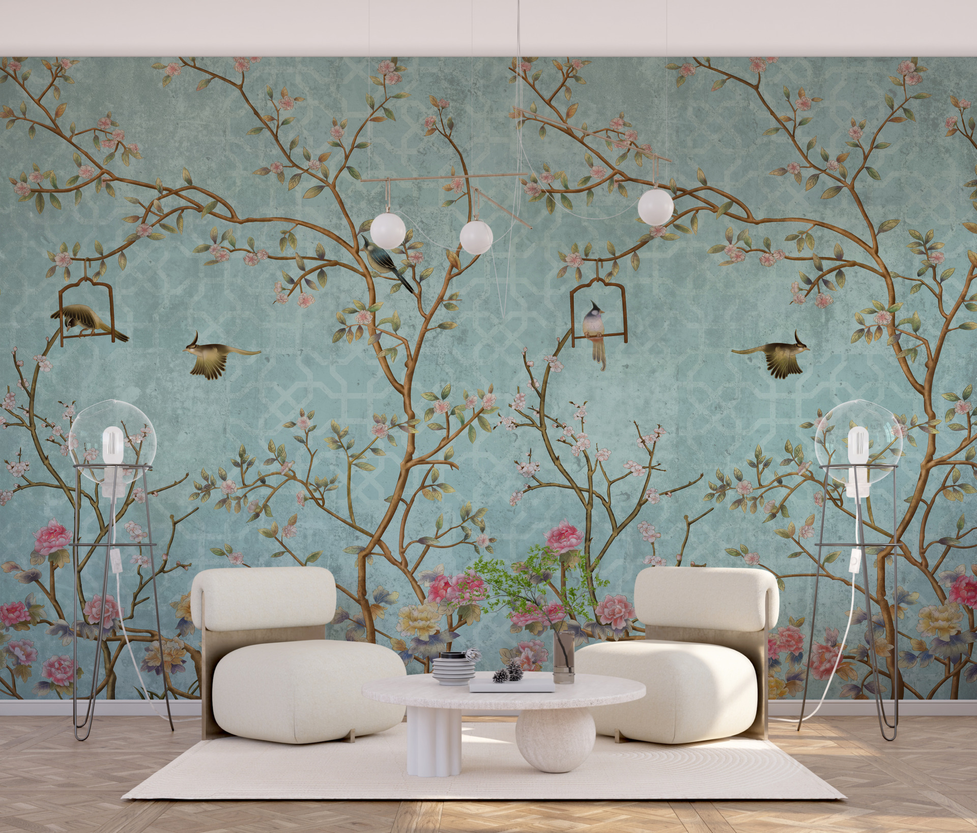 Foto murale Pranvera në qiellin blu