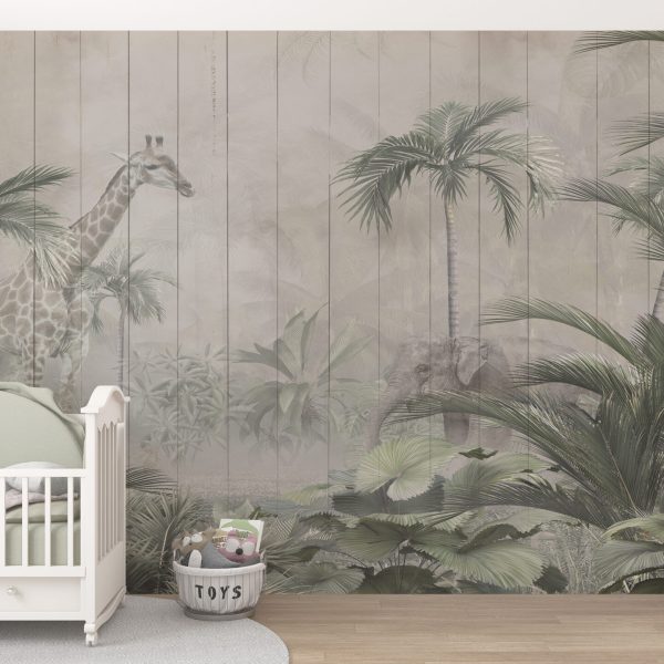 Foto murale Afrika në mjegull