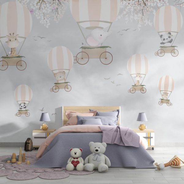 Foto murale Balona mbi rrota