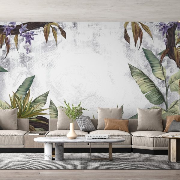 Foto murale Njollë e Bardhë në Tropik