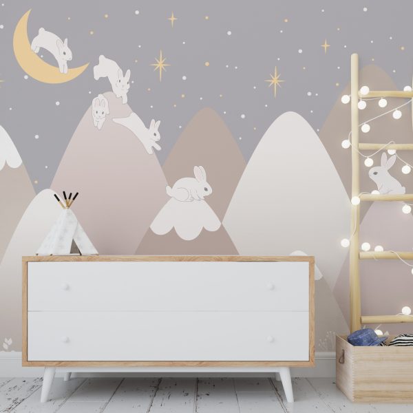 Foto murale Lepujt e Bardhë në Male