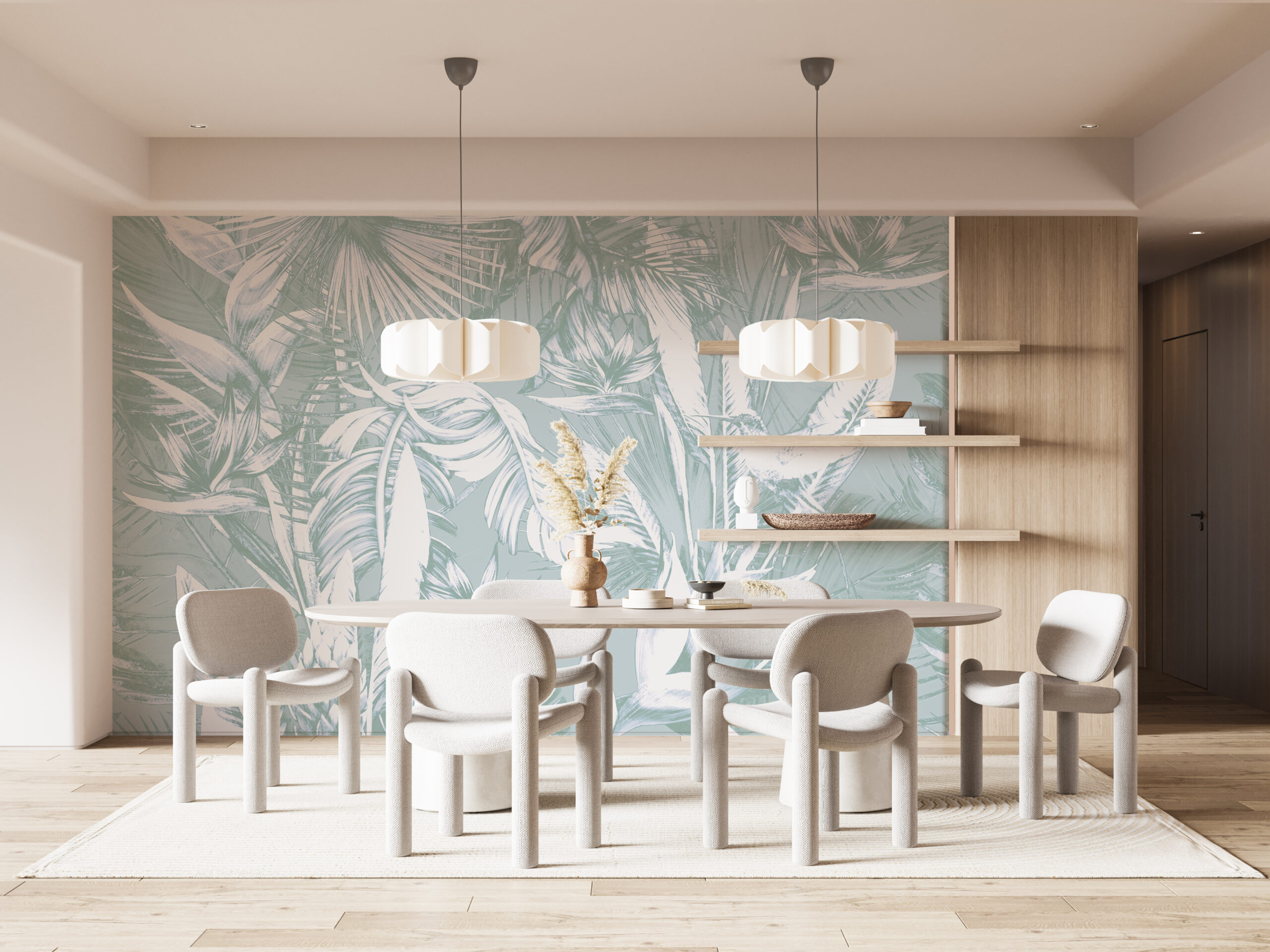 Foto murale Lule të Bardha