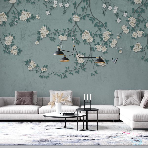 Foto murale Trëndafila të Bardhë