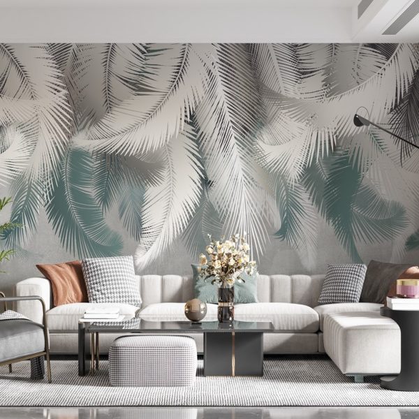 Foto murale Gjethe të Bardha të Fernës