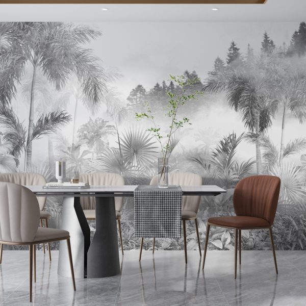 Foto murale E Bardha në Xhungël