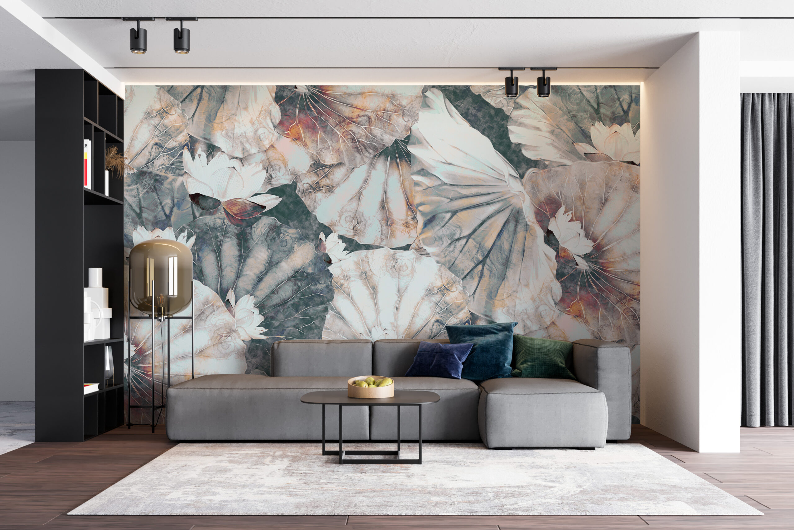 Foto murale Shkëlqimi i Zambakëve të Ujit