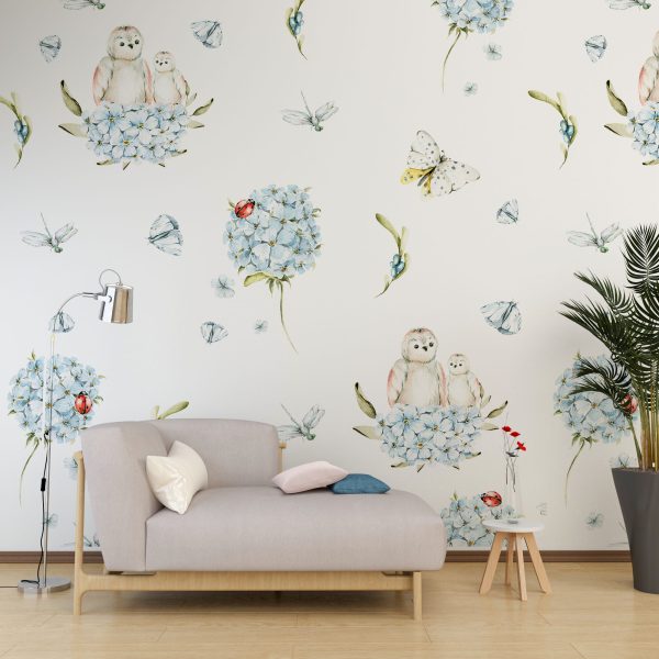 Foto murale Hortenzia blu