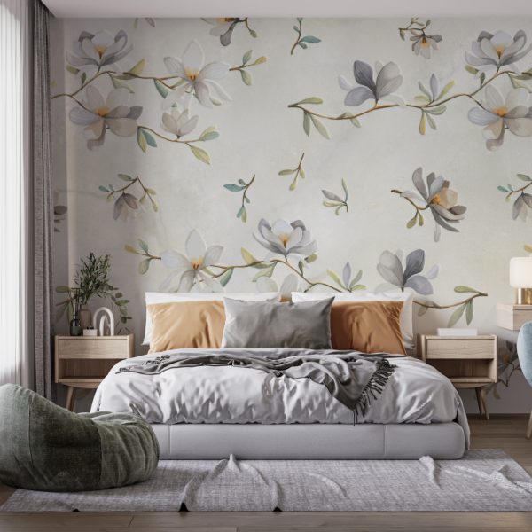 Foto murale Lule pranvere blu