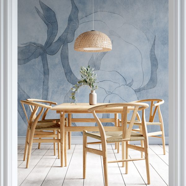 Foto murale Lule pambuku blu