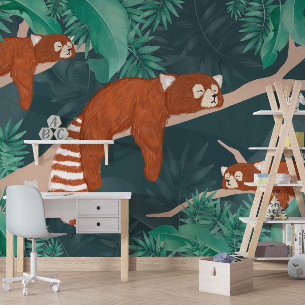 Foto murale Lemurë kafe