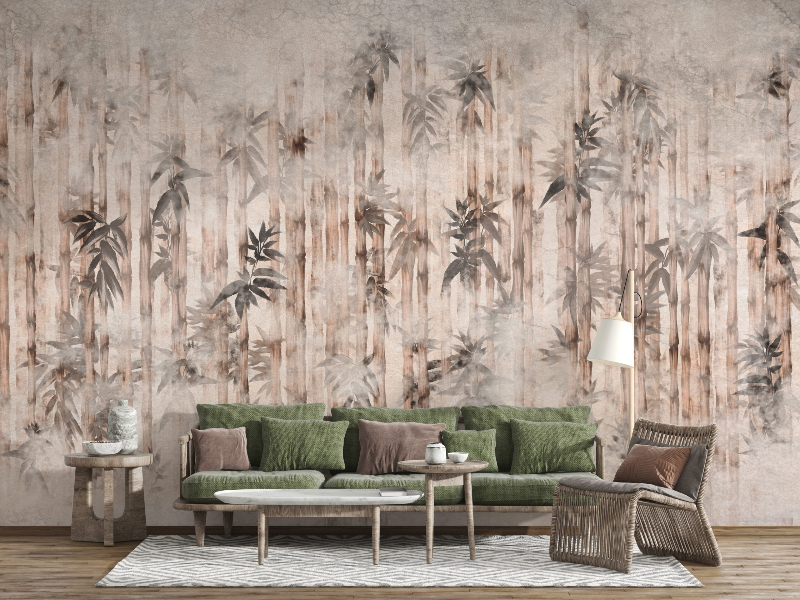 Foto murale Varg pemësh kafe