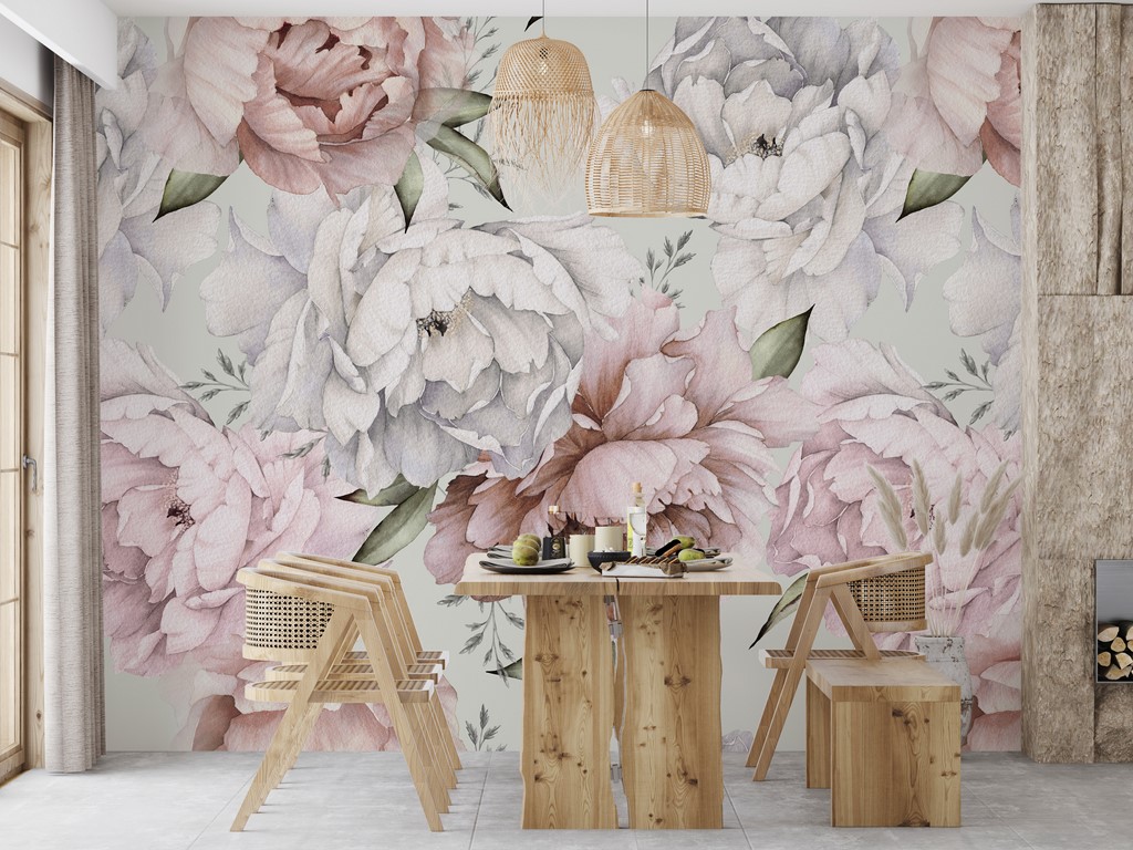 Foto murale Buqetë me bozhure të çelëta