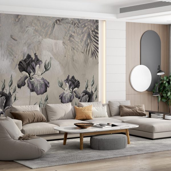 Foto murale Lule misri në gri