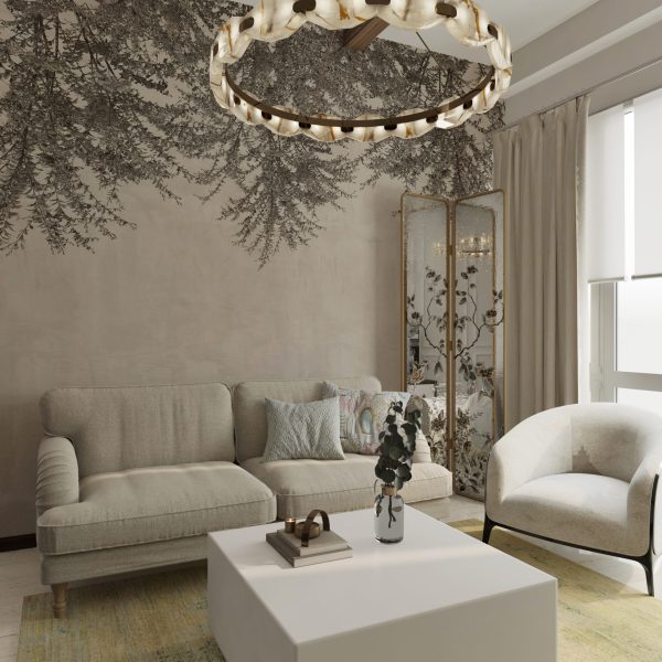 Foto murale Degë të errëta