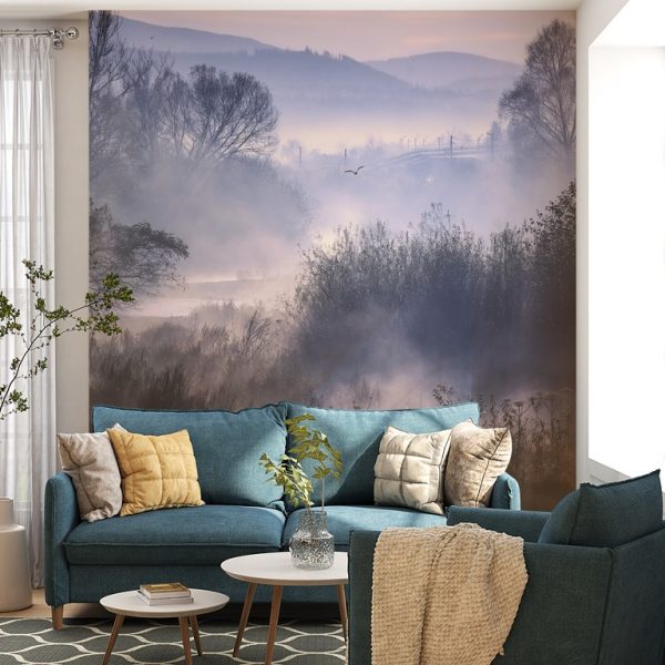 Foto murale Mjegulla e pyllit të ngrohtë