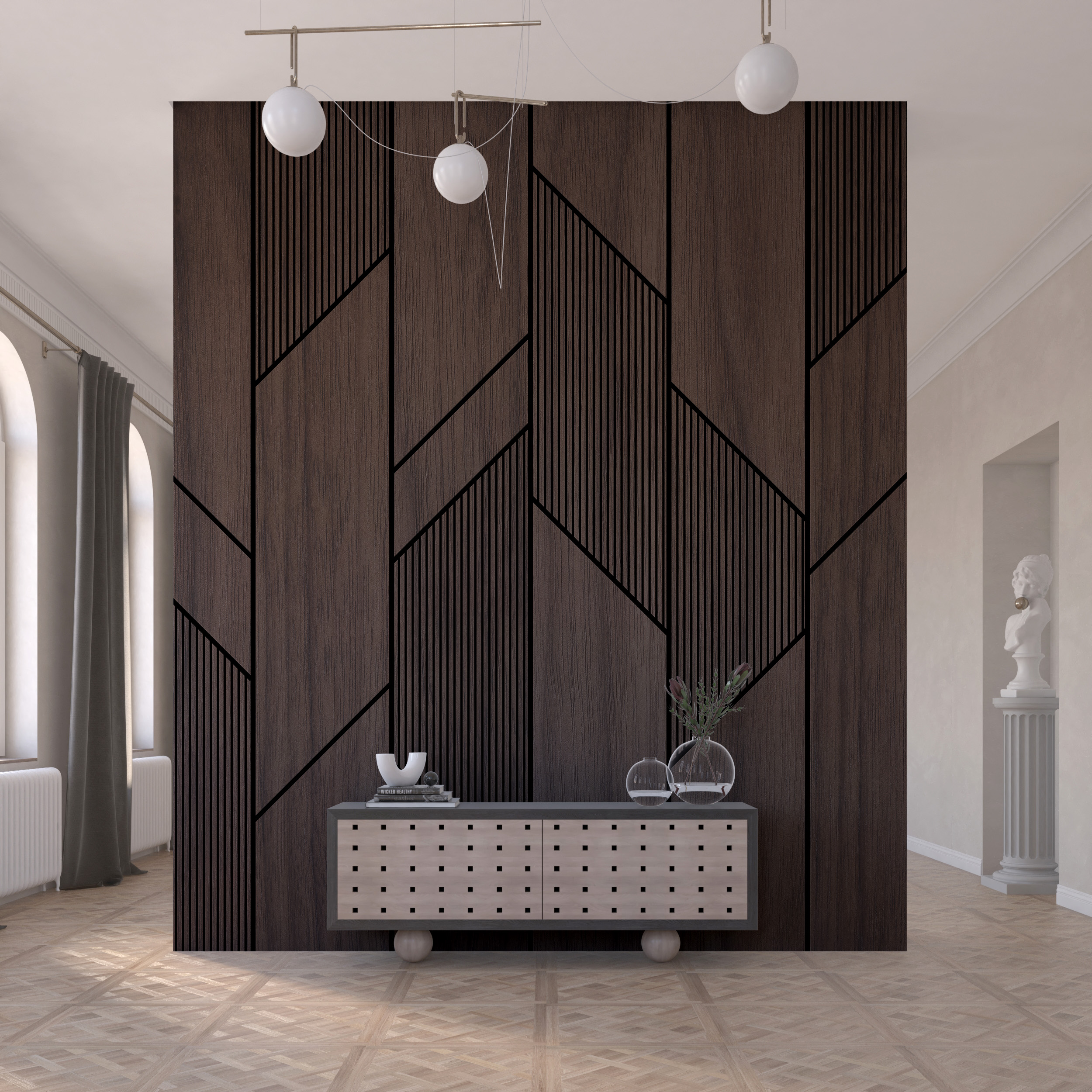 Foto murale Gjeometria e Çokollatës