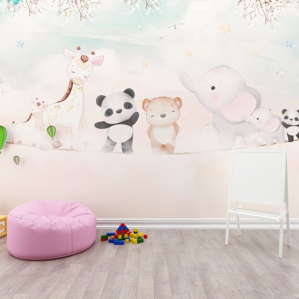 Foto murale Katër Kafshë të Vogla