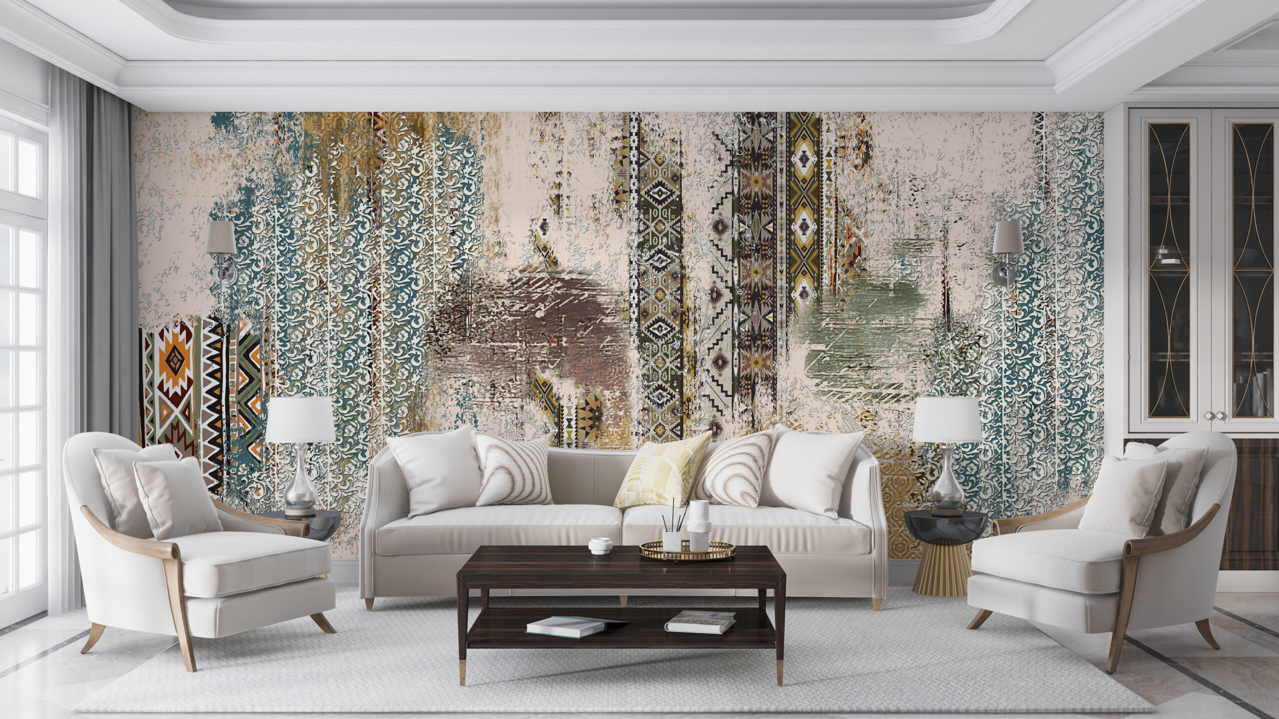 Foto murale Mozaik i Vjetër