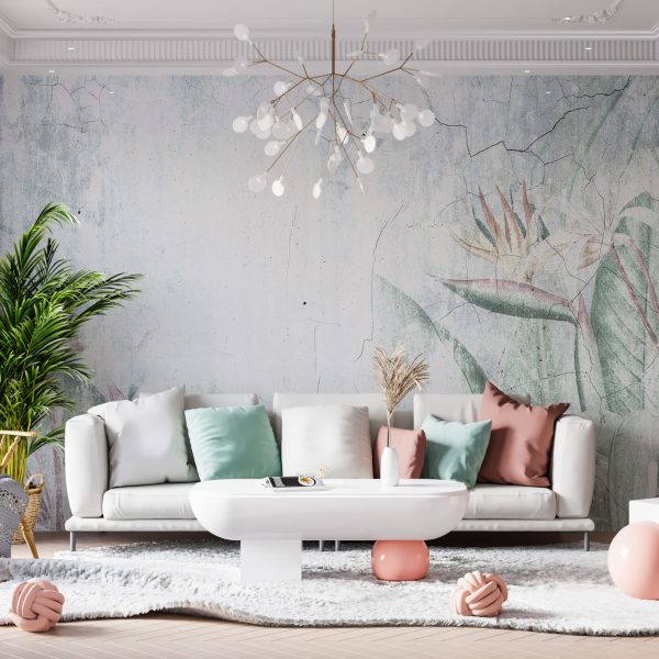 Foto murale Shkëlqimi i dikurshëm i Strelitzias