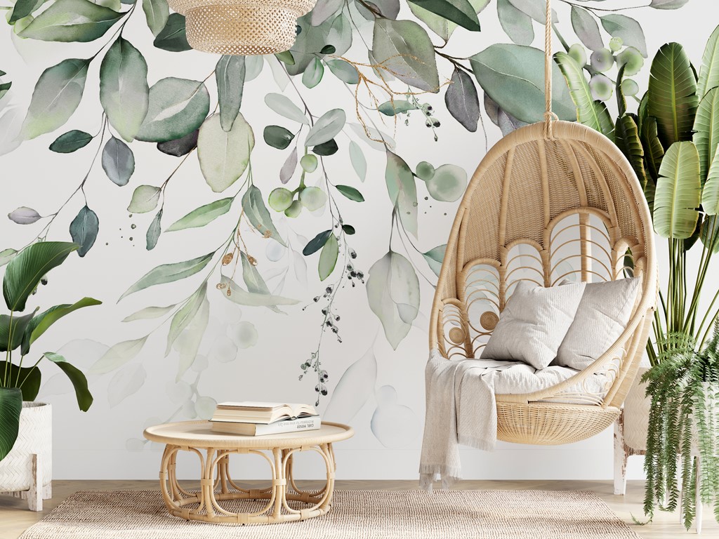 Foto murale Gjethe delikate