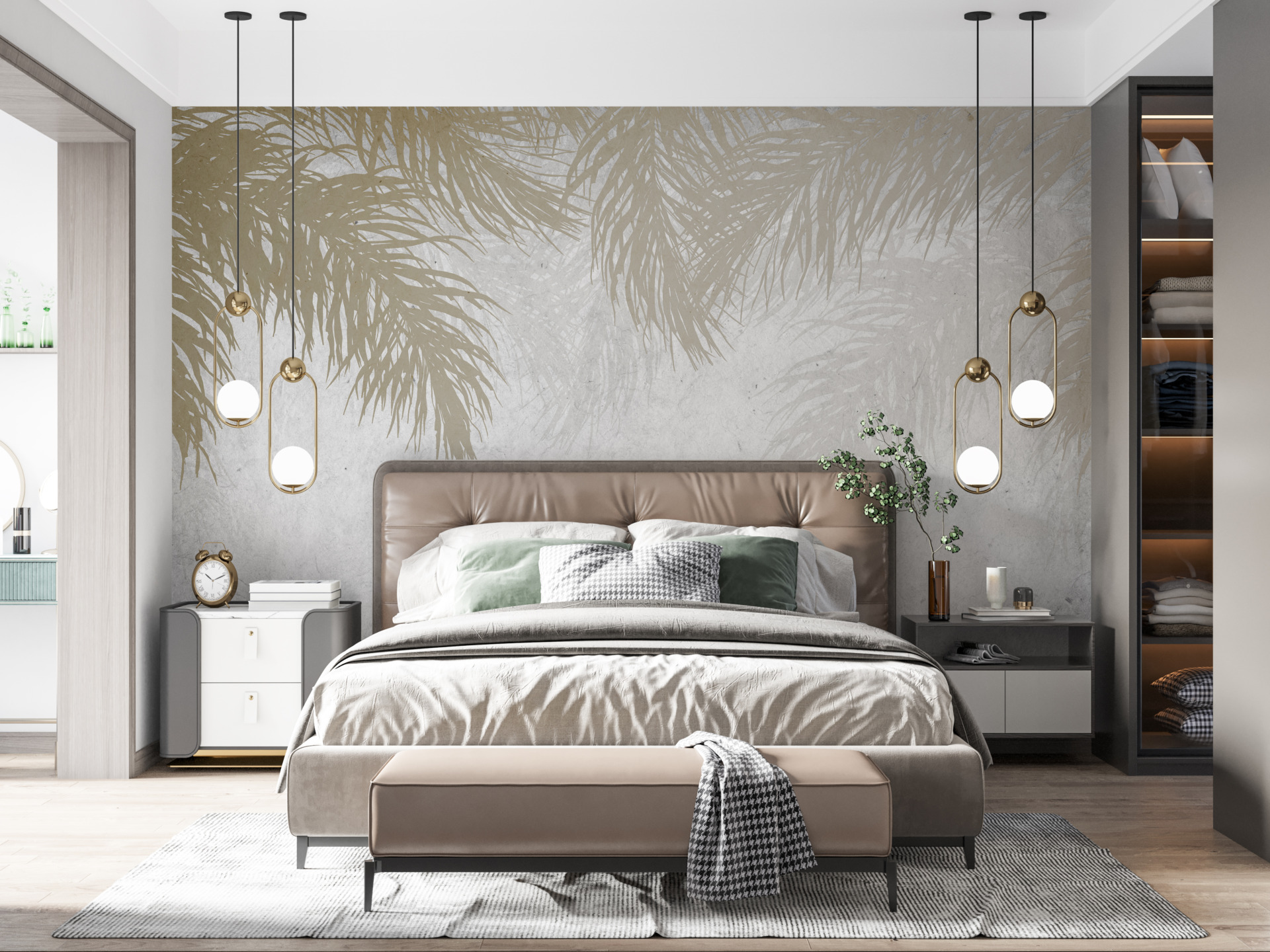 Foto murale Delikatesa e Gjethet